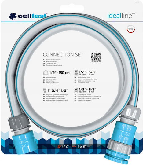 Cellfast 55-998 Quick Connector Water Pipe 12.5mm