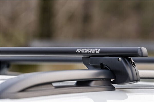 Menabo Sherman Schwarz XL Dachträger Nissan Quest 2012-2016