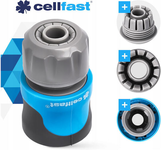 Cellfast 51-632 Свързващ елемент за капково напояване 203.2мм Сив