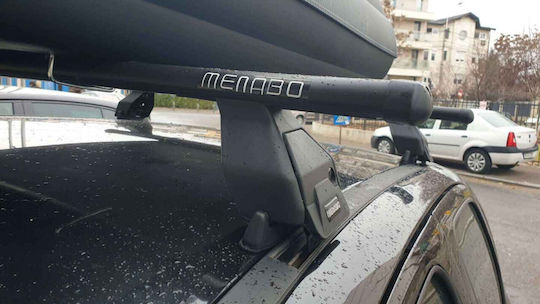 Querträger Menabo Tema Dachträger Opel Meriva A 5-Türer Modell 2003-2009