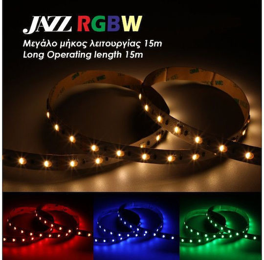 Cubalux Waterproof LED Strip Jazz 24V RGBW Light 15m