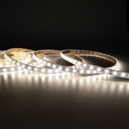 VK Lighting Rezistent la apă Bandă LED 24V Alb Natural Lumină 5m Tip SMD2216