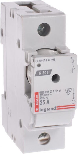 Legrand Ασφαλειοαποζεύκτης Ηλεκτρολογικού Πίνακα 606606