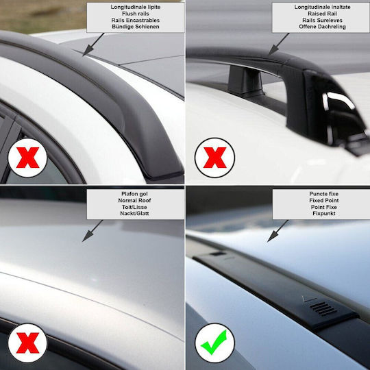 Bare transversale Menabo Omega pentru Volkswagen Caravelle T6 Model 2015+