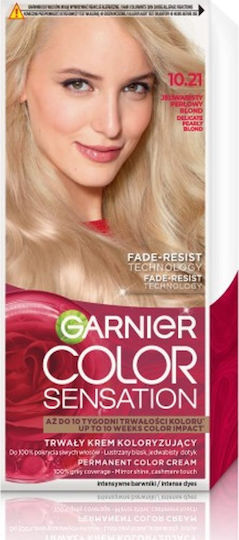 Garnier Color Sensation Боя За Коса 10.21 Копринен Перлен Блондин