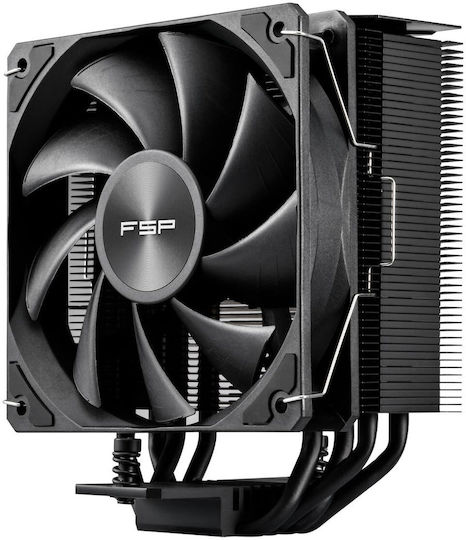 FSP/Fortron NP5 Охладител за ЦПУ за Socket /A/M/4/A/M/5/1/2/0/0/1/7/0/0/ Черен