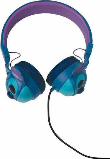 Lexibook Disney Stitch Ενσύρματα Παιδικά On Ear Ακουστικά Μπλε
