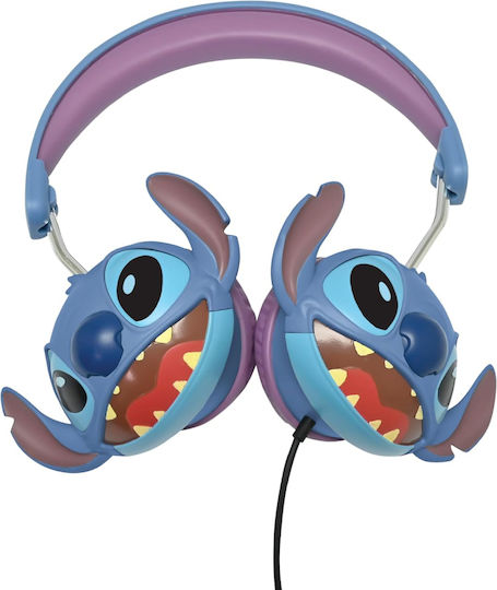 Lexibook Disney Stitch Ενσύρματα Παιδικά On Ear Ακουστικά Μπλε