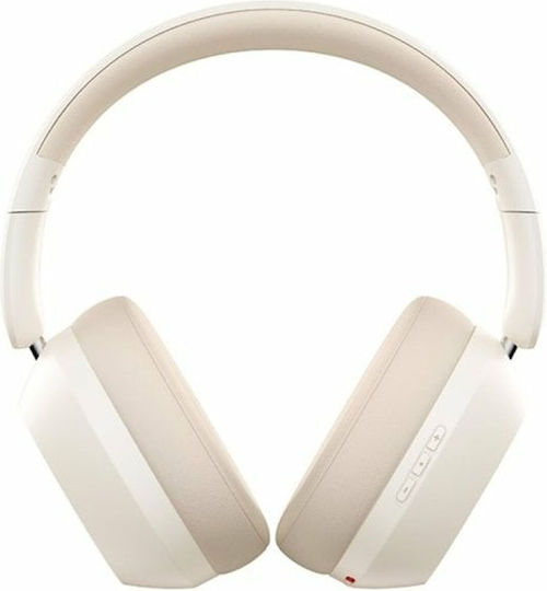 Baseus Bass 35 Max Wireless Bluetooth On Ear Headphones with 46 hours of Operation White A00070800221-00