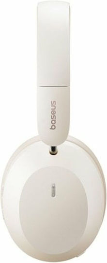 Baseus Bass 35 Max Wireless / Wired On Ear Headphones with 46 hours of Operation and Quick Charge White