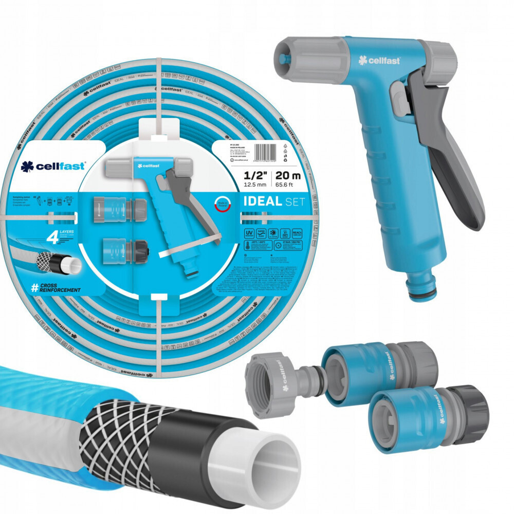 Cellfast Connessione Cellulare con Filetto Maschio ENERGO G1/2 (21 mm), 53-230 : Cellfast