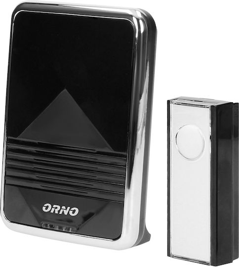 Orno Wireless Doorbell Black