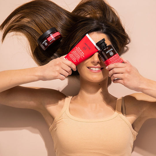Apivita Color Protect Mască de Păr pentru Păstrarea Culorii cu Argan 200ml