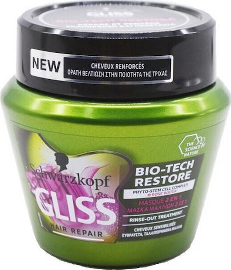 Schwarzkopf Gliss Bio-Tech Restore Hair Mask for Repairing 300ml