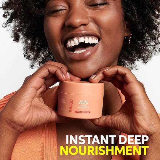 Wella Invigo Nutri Enrich Goji Berry Hair Mask for Repairing with Peptides 150ml
