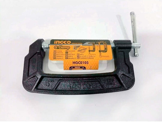 Ingco HGC0105 Clamp Type "G" Maximum Opening 125mm