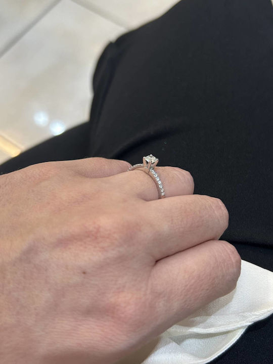 Mar & Co Diamonds Single Stone with Diamond