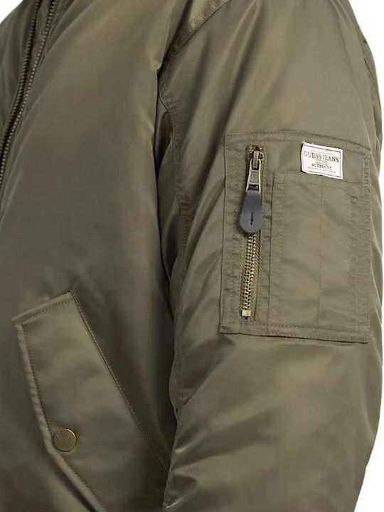 Geacă Iarna Bomber Waterproof Kaki