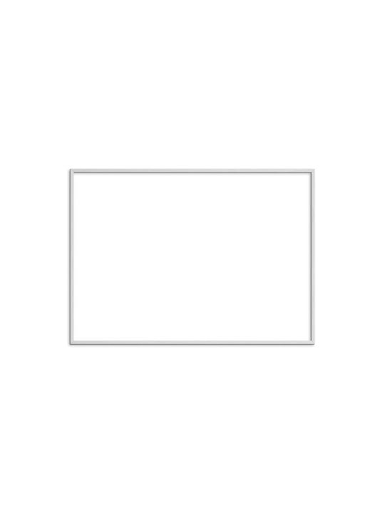 Poster & Frame Fotorahmen Hölzernes mit Weißem Rahmen