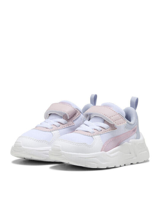 Trinity Lite Kinder Sneakers mit Klettverschluss Weiß