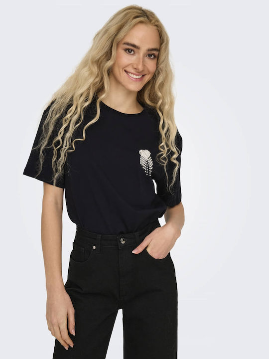 Γυναικείο T-shirt Μαύρο