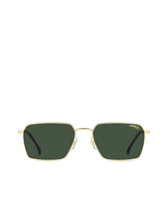 Carrera Men's Sunglasses with Gold Metal Frame and Green Lens 356/S 8SO/QT