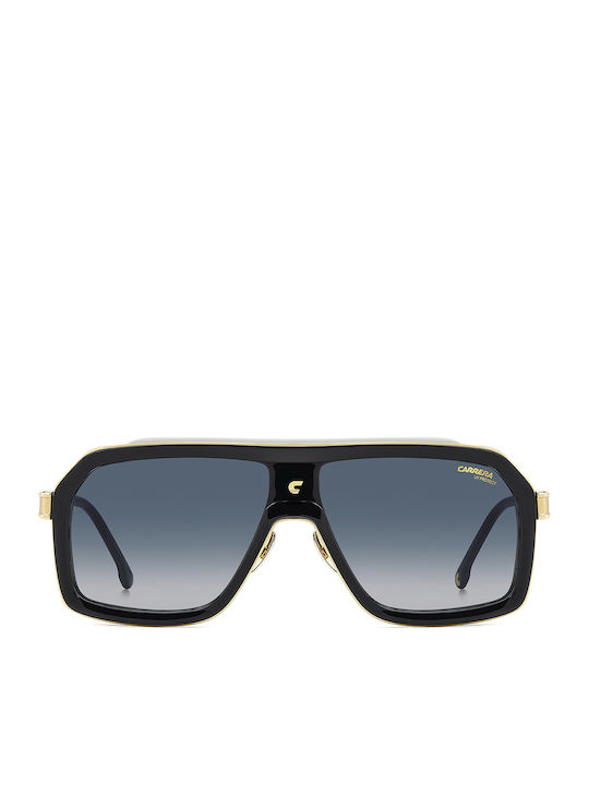 Carrera Men's Sunglasses With Black Frame And Grey Gradient Lens 1053/S 80S/08