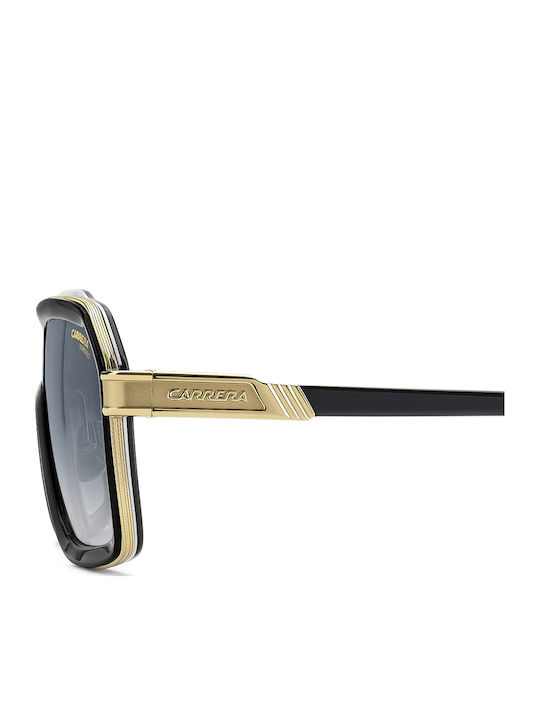 Carrera Men's Sunglasses With Black Frame And Grey Gradient Lens 1053/S 80S/08