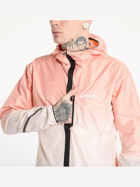 Terrex Xperior Light Windweave Αθλητικό Μπουφάν Semi Impact Orange