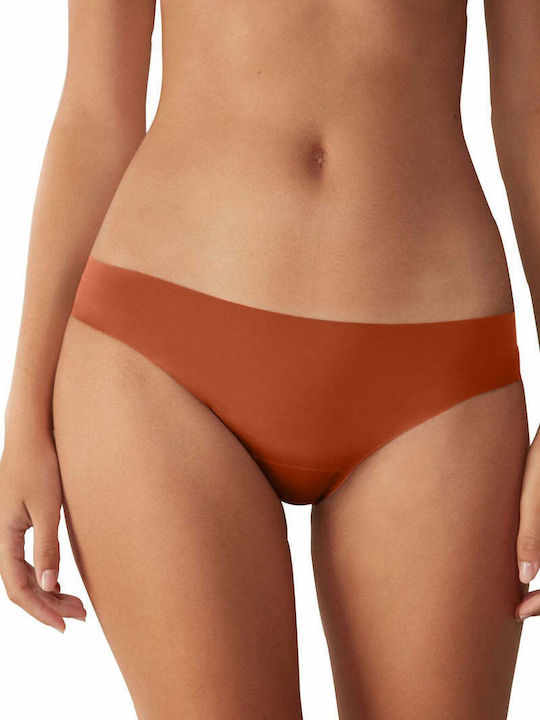String χωρίς Ραφές Camel Brown