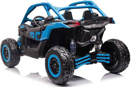 Can Am Maverick UTV Buggy Διθέσιο με Τηλεκοντρόλ Licensed 24 Volt Μπλε