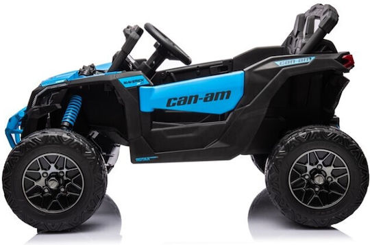 Maverick UTV Buggy Două Locuri Cu Telecomandă Licențiat 12 Volți Albastru Pentru 1.5+ Ani