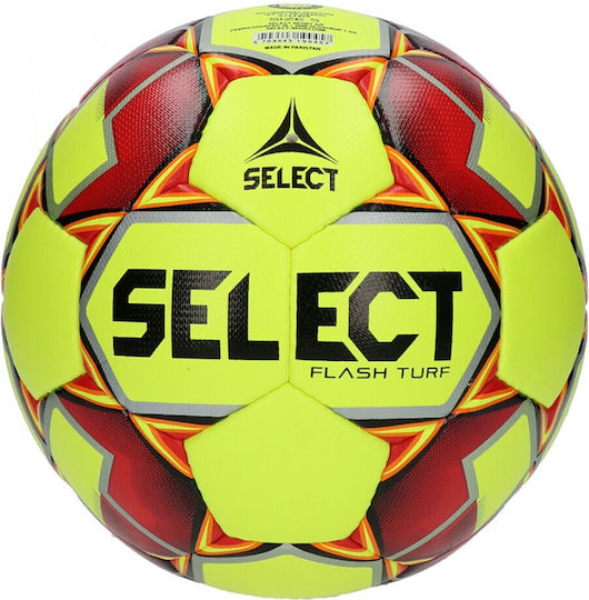 Select Sport Flash Turf Μπάλα Ποδοσφαίρου Κίτρινη