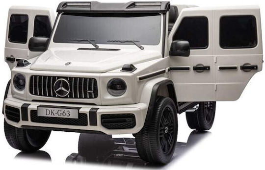 Mercedes AMG Διθέσιο με Τηλεκοντρόλ Licensed 24 Volt Λευκό για 2+ Ετών