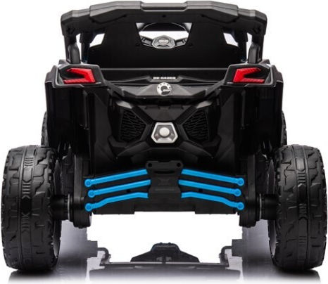 Maverick UTV Buggy Două Locuri Cu Telecomandă Licențiat 12 Volți Albastru Pentru 1.5+ Ani