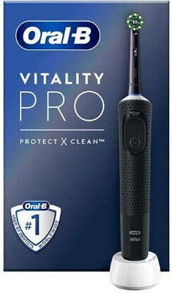 Oral-B Vitality Pro Protect X Clean Electric Toothbrush with Timer Black