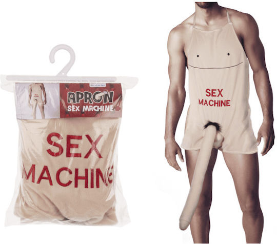 Out of the Blue Sexy Δώρο Apron with Plush Penis