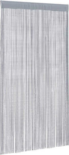 vidaXL Fabric Door Curtain Gray 140x250cm 4102050