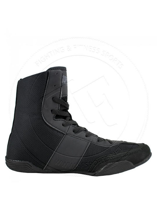 Superpro Boxing Shoes Black