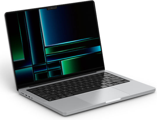 Protector din sticlă Spigen Sgp Safeview Privacy 9H Glas.tr Slim 1 pachet pentru Apple MacBook Pro 14" M3 2024/M2 2023/M1 2021 Afl06158