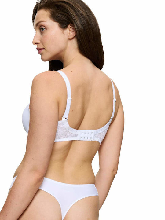 Triumph Amourette N01 Minimizer Minimizer Bra without Padding without Underwire White