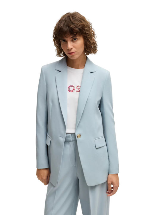 Hugo Boss Women's Blazer Medium Blue