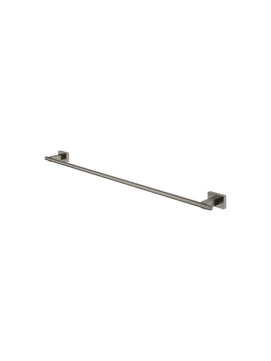 Grohe Essentials Cube Ράγα Μπάνιου Μονή Επιτοίχια με Βίδες Μαύρη