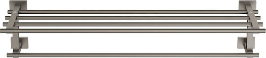 Grohe Essentials Cube Wall-Mounted Bathroom Rail with 4 Positions Black