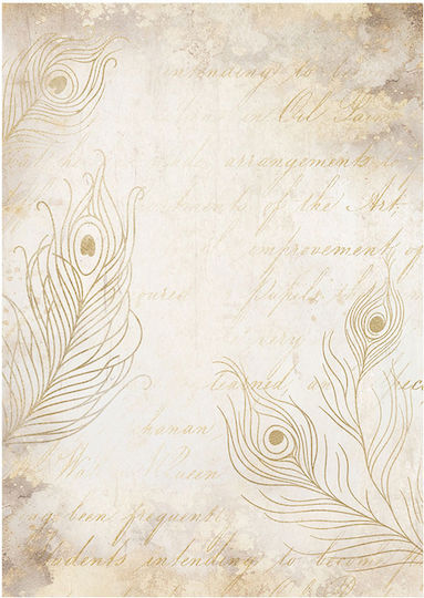 Σετ 8 Ριζόχαρτα Ντεκουπάζ Stamperia 10.5×14.8cm Masquerade