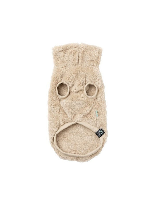 Fuzzyard Πουλόβερ Σκύλους Turtle Teddy Λευκό Mπεζ 70cm Xxl