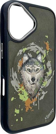 Nimmy Задна корица Силикон / Пластмаса Сив (iPhone 16)
