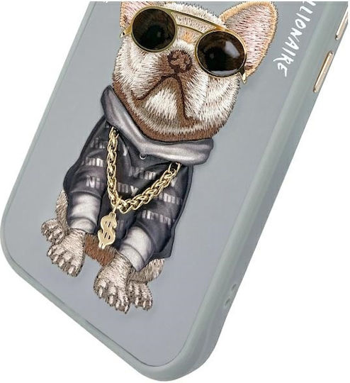 Nimmy Back Cover Silicone / Plastic Waterproof Gray (iPhone 15)