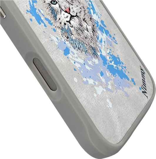 Nimmy Umschlag Rückseite Silikon / Kunststoff Gray (iPhone 17 Pro / iPhone 16 Pro)