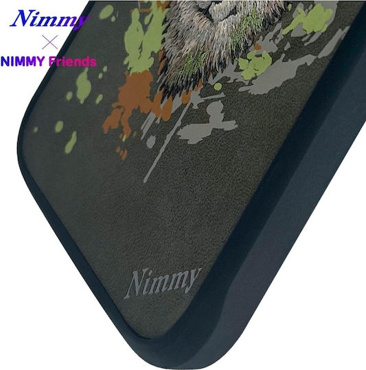 Nimmy Задна корица Силикон / Пластмаса Сив (iPhone 16)